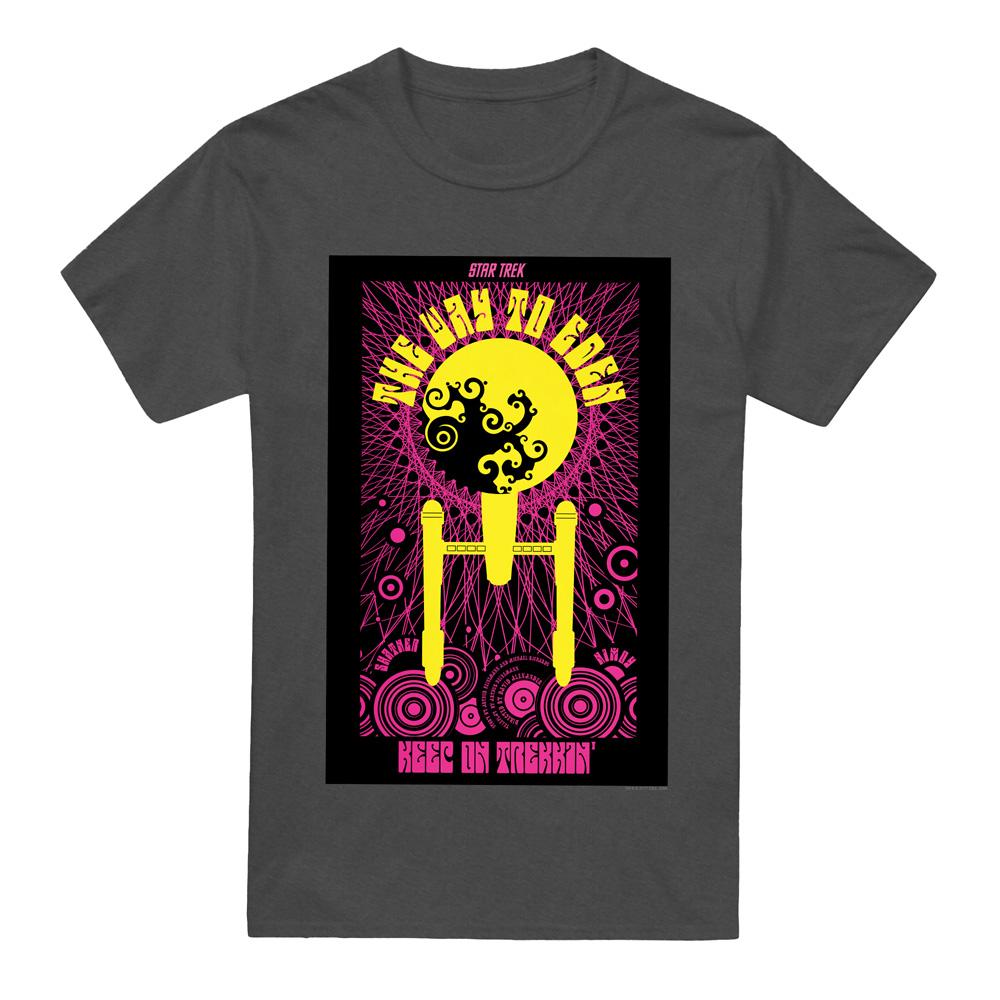 Charcoal - Front - Star Trek Unisex Adult The Original Series Episode 75 T-Shirt