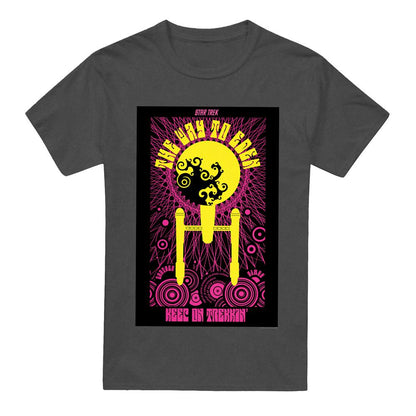 Charcoal - Front - Star Trek Unisex Adult The Original Series Episode 75 T-Shirt