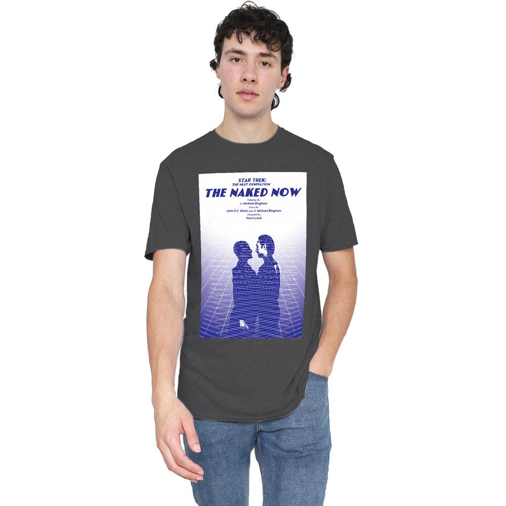 Charcoal - Lifestyle - Star Trek Unisex Adult The Next Generation Season 1 Episode 3 T-Shirt