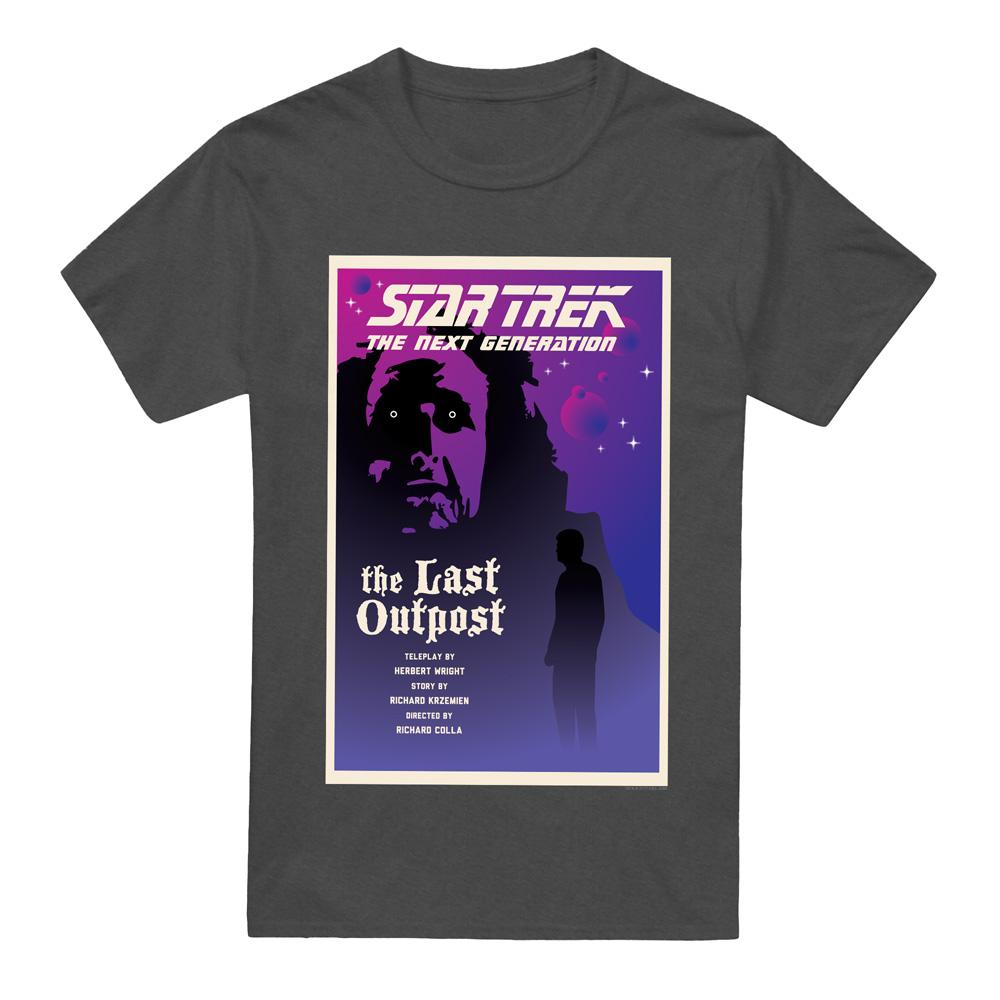 Charcoal - Front - Star Trek Unisex Adult The Next Generation Season 1 Episode 5 T-Shirt