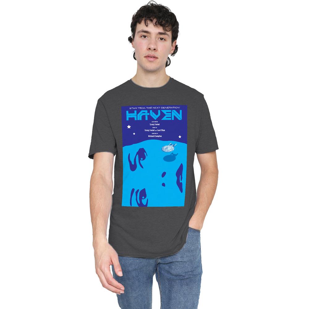 Charcoal - Lifestyle - Star Trek Unisex Adult The Next Generation Season 1 Episode 11 T-Shirt