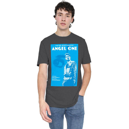 Charcoal - Pack Shot - Star Trek Unisex Adult The Next Generation Season 1 Episode 14 T-Shirt