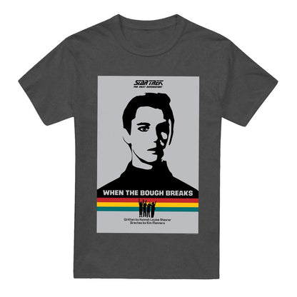 Charcoal - Front - Star Trek Unisex Adult The Next Generation Season 1 Episode 17 T-Shirt
