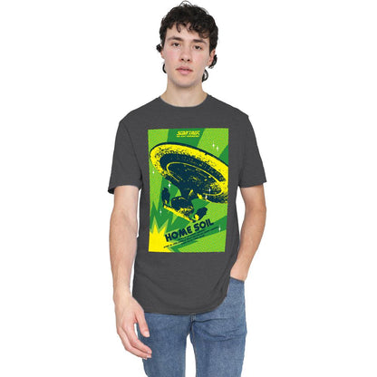 Charcoal - Lifestyle - Star Trek Unisex Adult The Next Generation Season 1 Episode 18 T-Shirt
