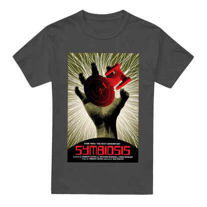 Charcoal - Front - Star Trek Unisex Adult The Next Generation Season 1 Episode 22 T-Shirt