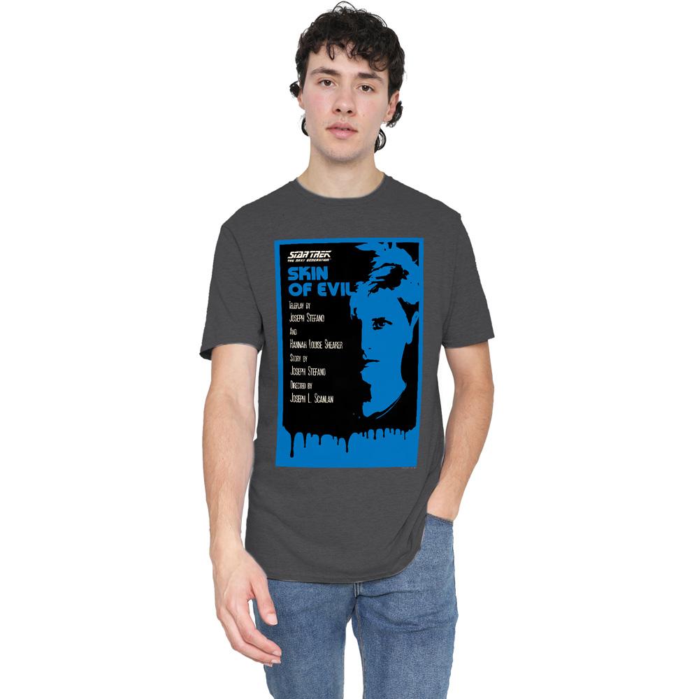 Charcoal - Lifestyle - Star Trek Unisex Adult The Next Generation Season 1 Episode 23 T-Shirt