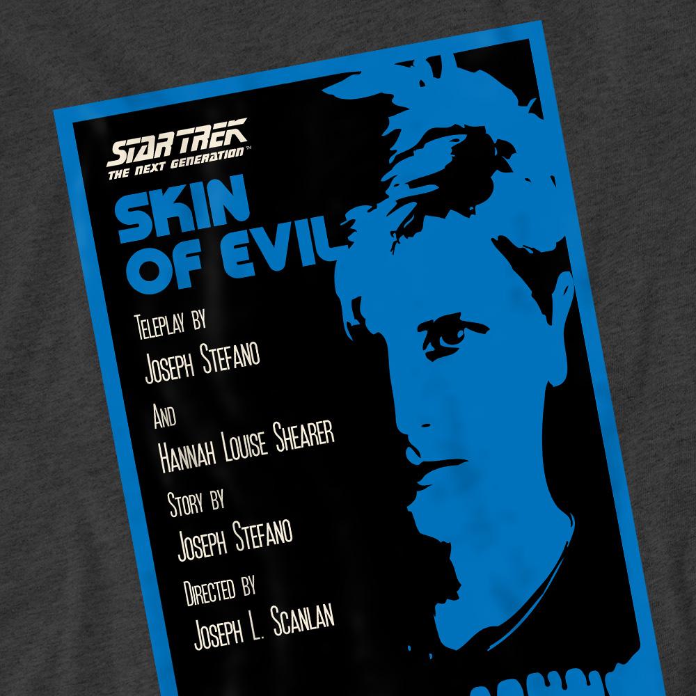 Charcoal - Pack Shot - Star Trek Unisex Adult The Next Generation Season 1 Episode 23 T-Shirt