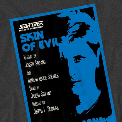 Charcoal - Pack Shot - Star Trek Unisex Adult The Next Generation Season 1 Episode 23 T-Shirt