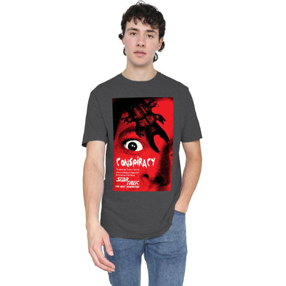Charcoal - Lifestyle - Star Trek Unisex Adult The Next Generation Season 1 Episode 25 T-Shirt