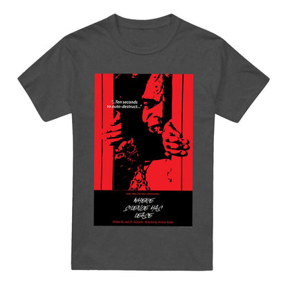 Charcoal - Front - Star Trek Unisex Adult The Next Generation Season 2 Episode 2 T-Shirt