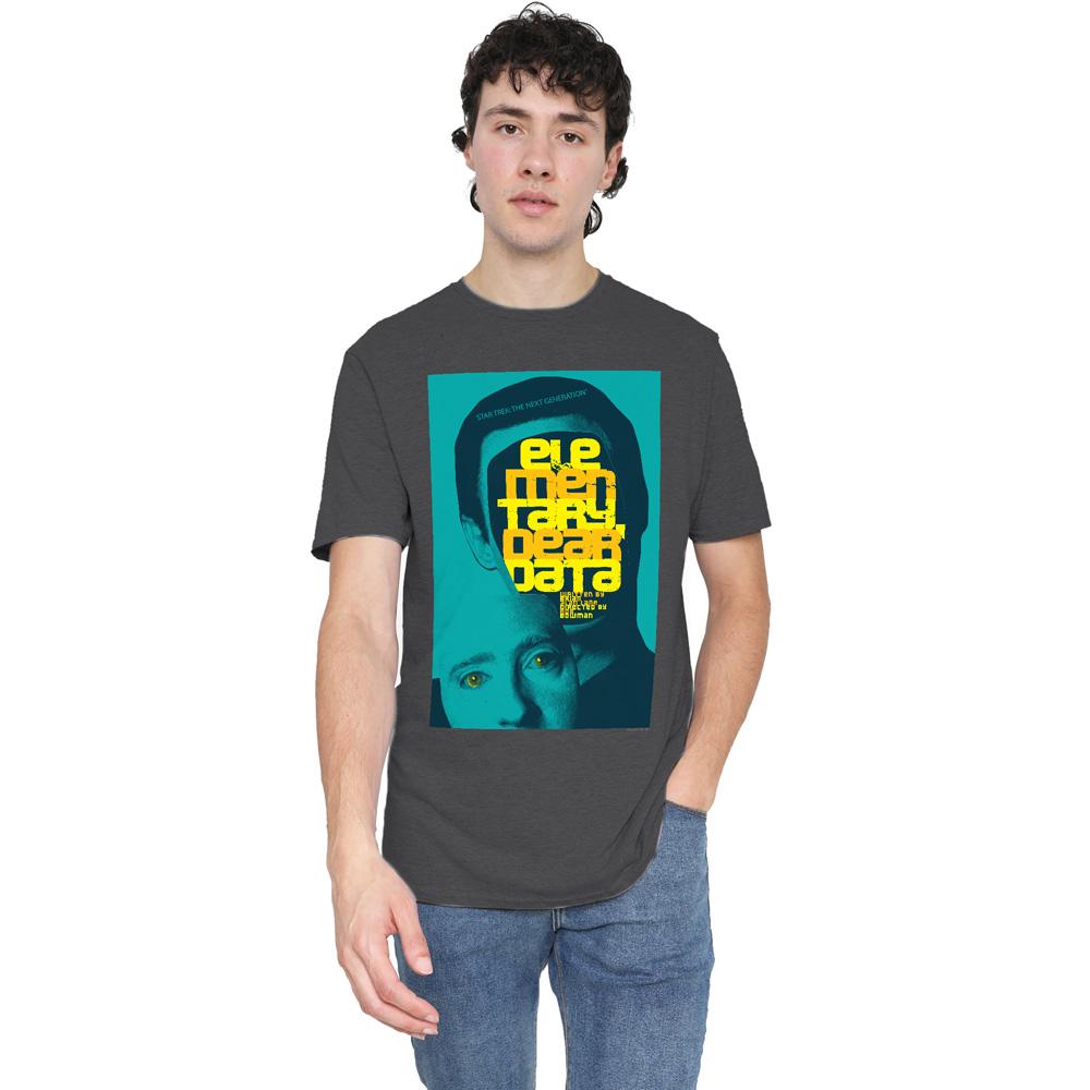Charcoal - Lifestyle - Star Trek Unisex Adult The Next Generation Season 2 Episode 3 T-Shirt