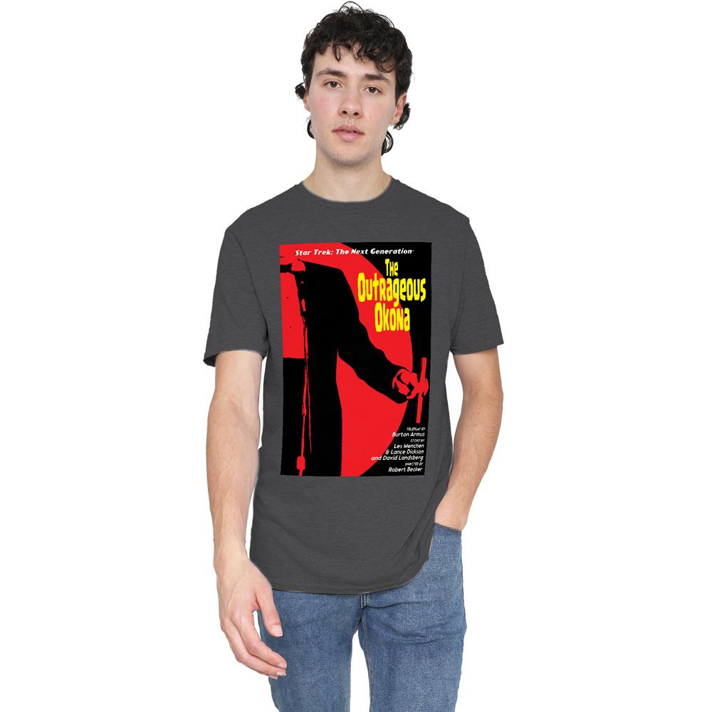 Charcoal - Lifestyle - Star Trek Unisex Adult The Next Generation Season 2 Episode 4 T-Shirt