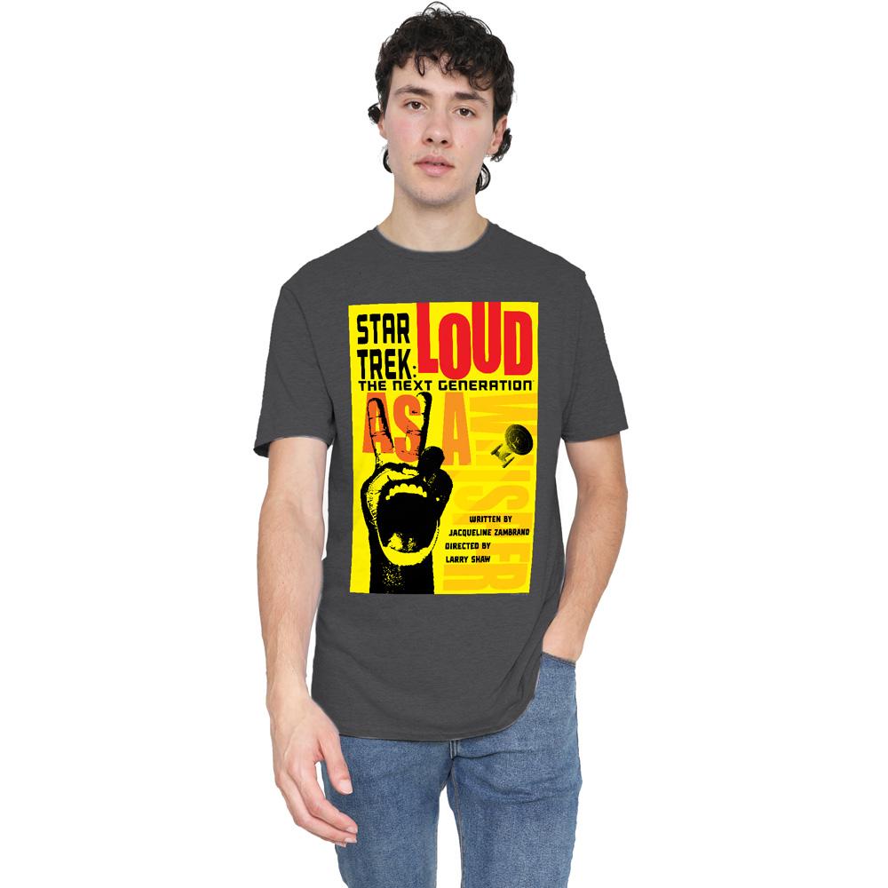 Charcoal - Lifestyle - Star Trek Unisex Adult The Next Generation Season 2 Episode 5 T-Shirt