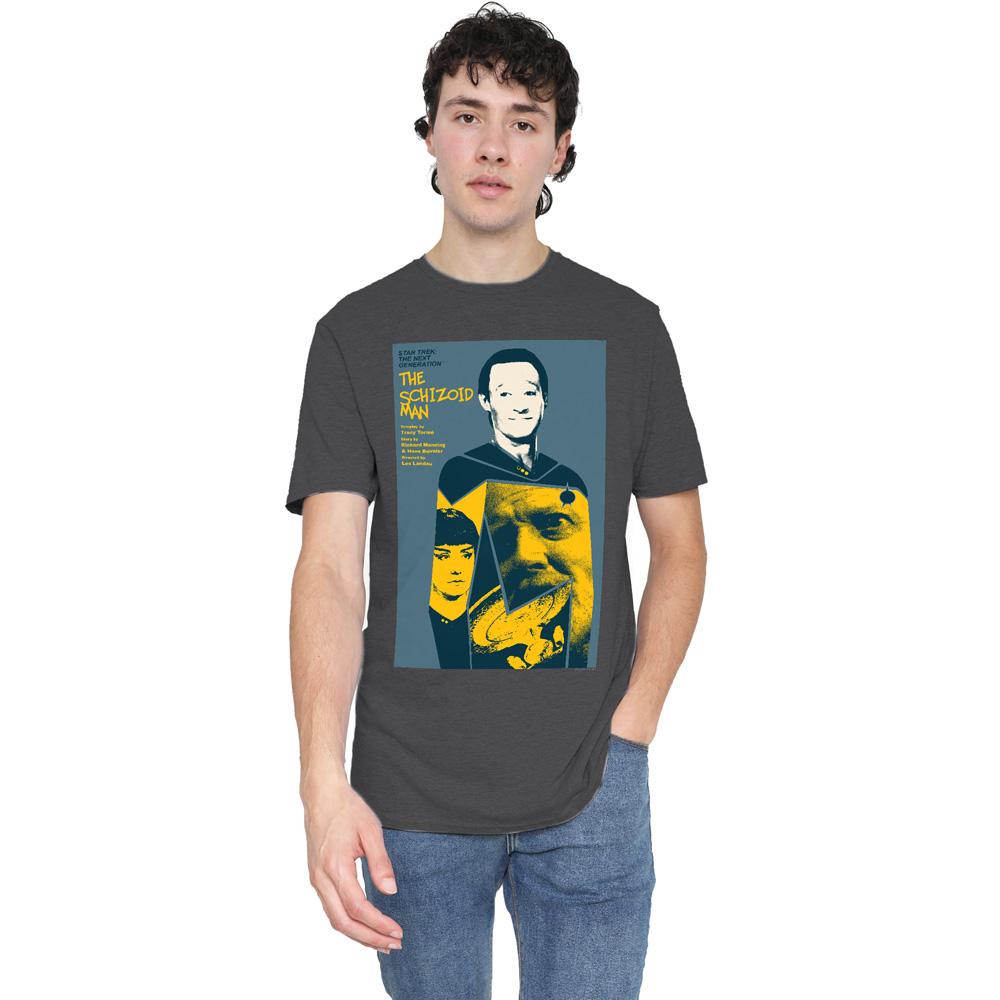 Charcoal - Lifestyle - Star Trek Unisex Adult The Next Generation Season 2 Episode 6 T-Shirt