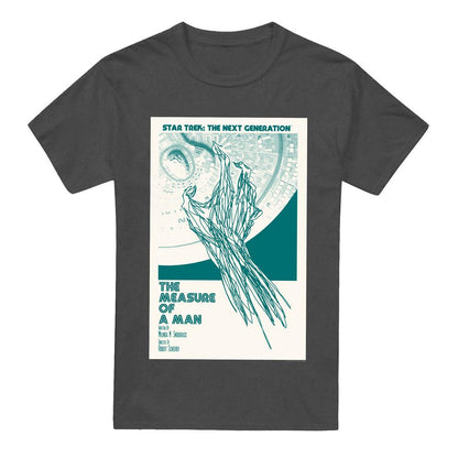 Charcoal - Front - Star Trek Unisex Adult The Next Generation Season 2 Episode 9 T-Shirt