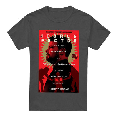 Charcoal - Front - Star Trek Unisex Adult The Next Generation Season 2 Episode 14 T-Shirt