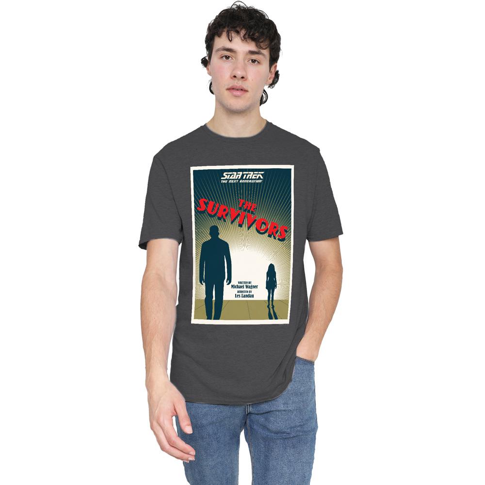Charcoal - Lifestyle - Star Trek Unisex Adult The Next Generation Season 3 Episode 3 T-Shirt