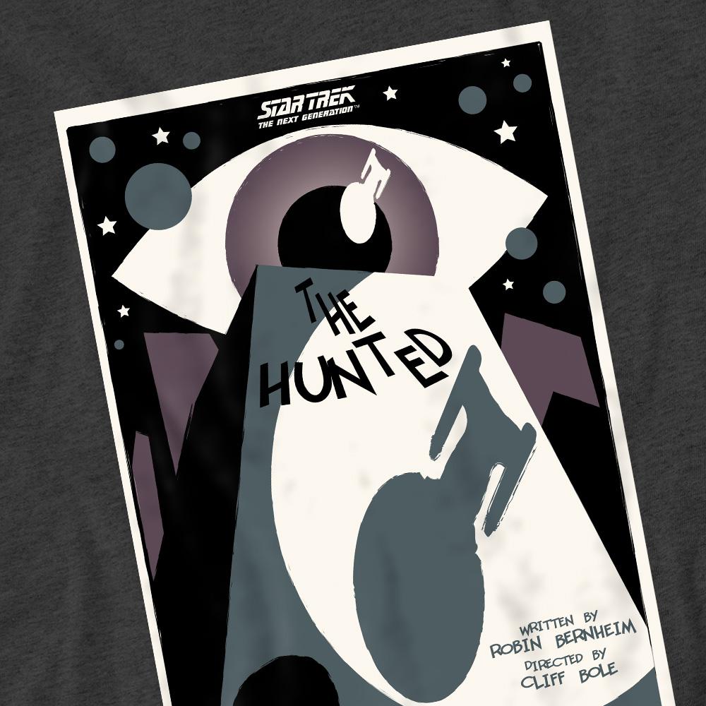 Charcoal - Pack Shot - Star Trek Unisex Adult The Next Generation Season 3 Episode 11 T-Shirt