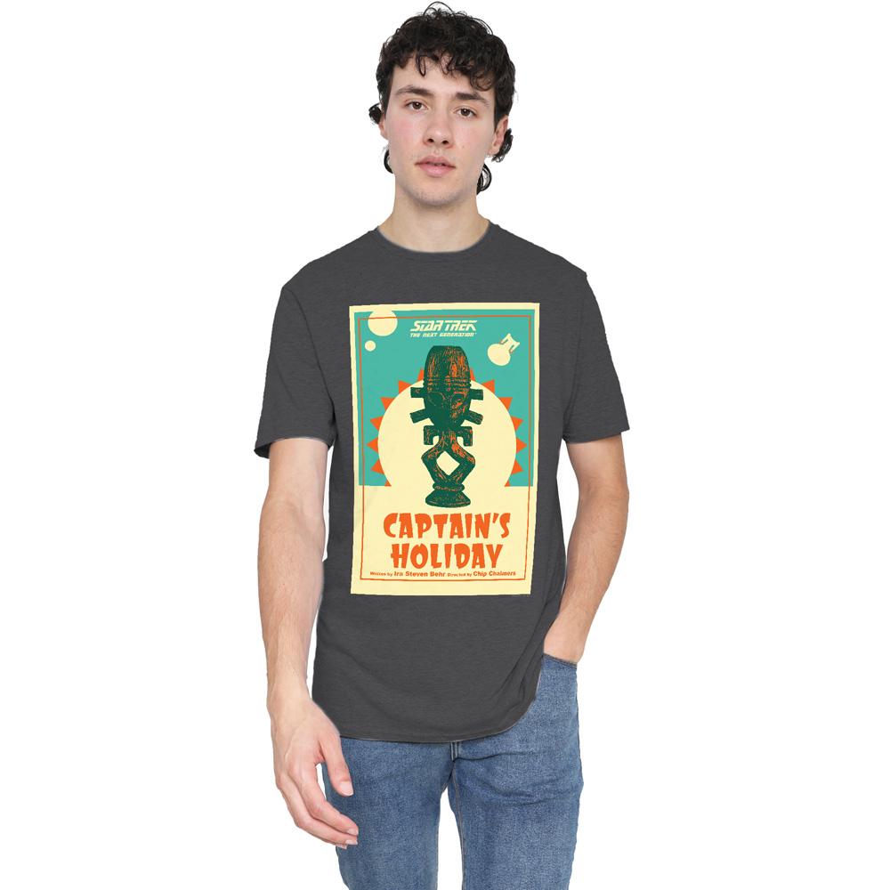 Charcoal - Lifestyle - Star Trek Unisex Adult The Next Generation Season 3 Episode 19 T-Shirt