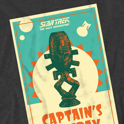 Charcoal - Pack Shot - Star Trek Unisex Adult The Next Generation Season 3 Episode 19 T-Shirt