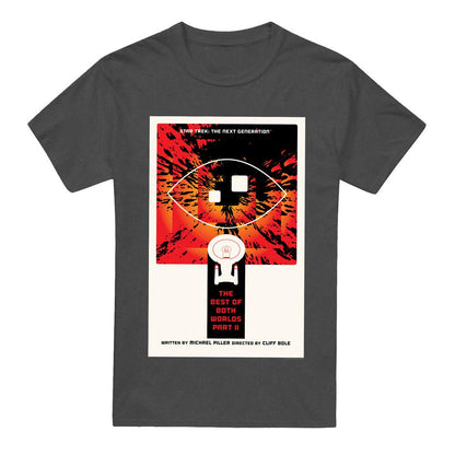Charcoal - Front - Star Trek Unisex Adult The Next Generation Season 4 Episode 1 T-Shirt