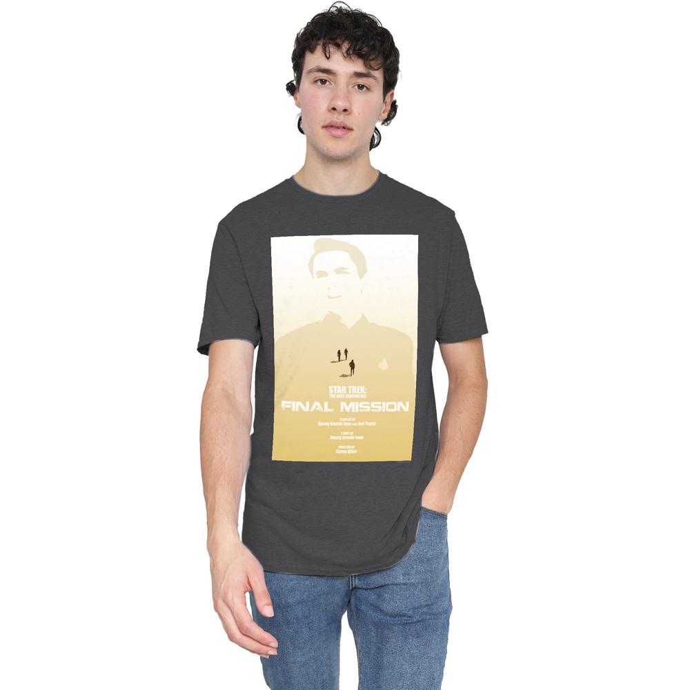 Charcoal - Lifestyle - Star Trek Unisex Adult The Next Generation Season 4 Episode 9 T-Shirt