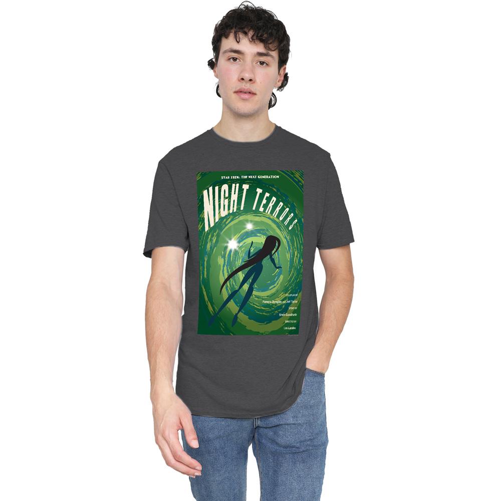 Charcoal - Lifestyle - Star Trek Unisex Adult The Next Generation Season 4 Episode 17 T-Shirt