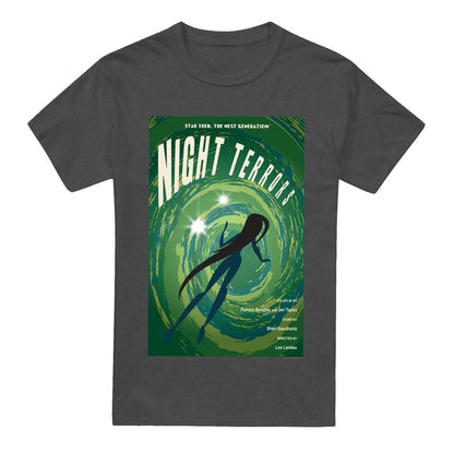 Charcoal - Front - Star Trek Unisex Adult The Next Generation Season 4 Episode 17 T-Shirt