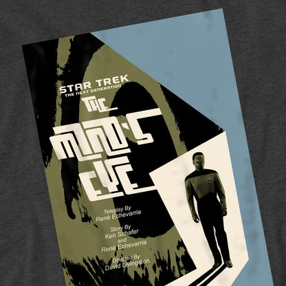 Charcoal - Pack Shot - Star Trek Unisex Adult The Next Generation Season 4 Episode 24 T-Shirt