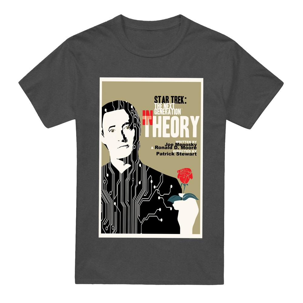 Charcoal - Front - Star Trek Unisex Adult The Next Generation Season 4 Episode 25 T-Shirt