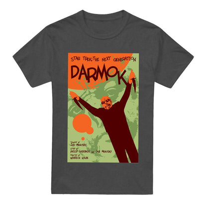 Charcoal - Front - Star Trek Unisex Adult The Next Generation Season 5 Episode 2 T-Shirt