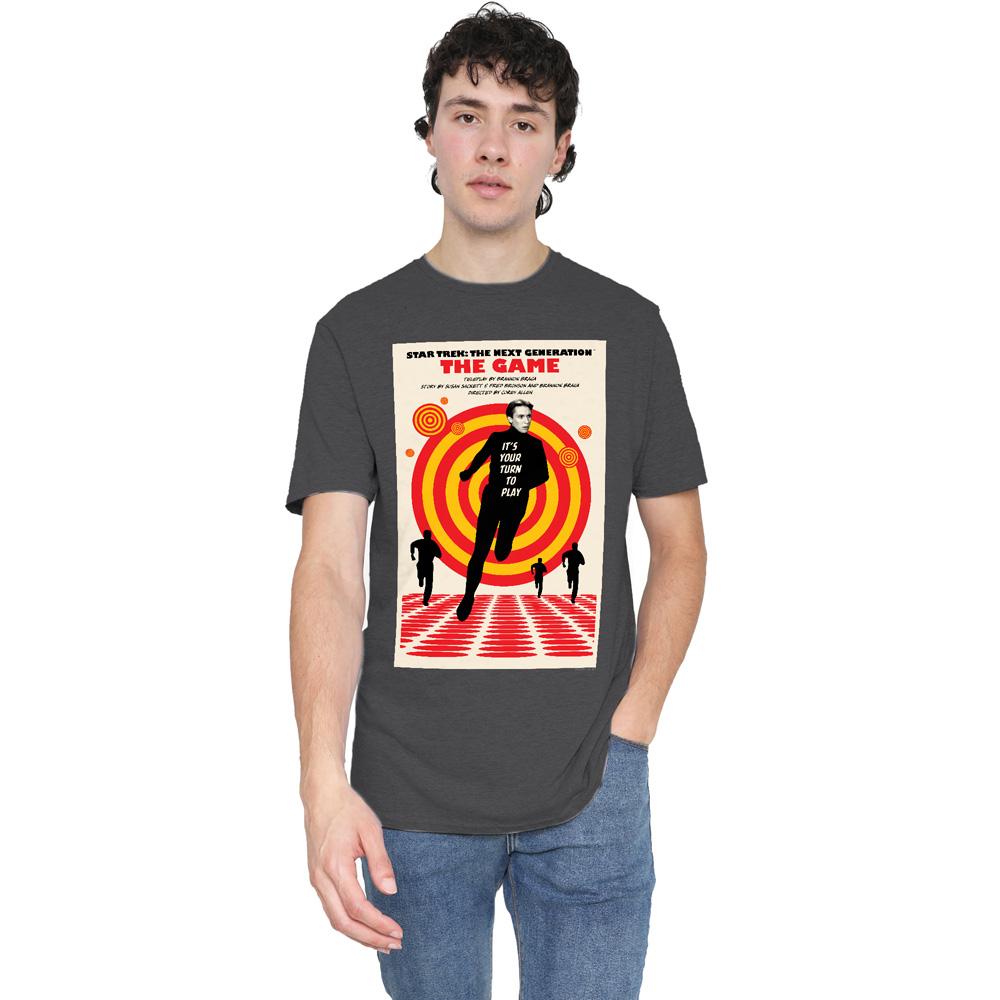Charcoal - Lifestyle - Star Trek Unisex Adult The Next Generation Season 5 Episode 6 T-Shirt