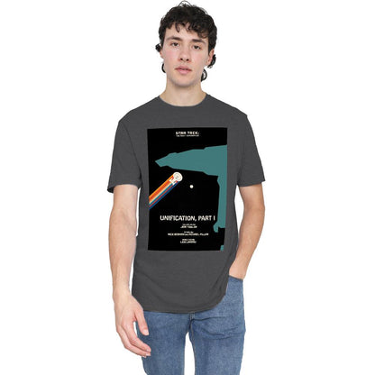 Charcoal - Lifestyle - Star Trek Unisex Adult The Next Generation Season 5 Episode 7 T-Shirt