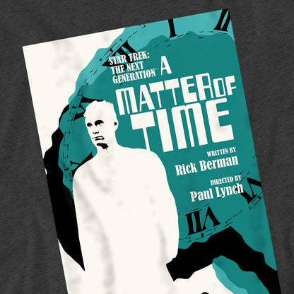 Charcoal - Pack Shot - Star Trek Unisex Adult The Next Generation Season 5 Episode 9 T-Shirt