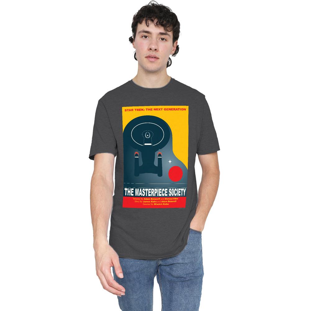 Charcoal - Lifestyle - Star Trek Unisex Adult The Next Generation Season 5 Episode 13 T-Shirt