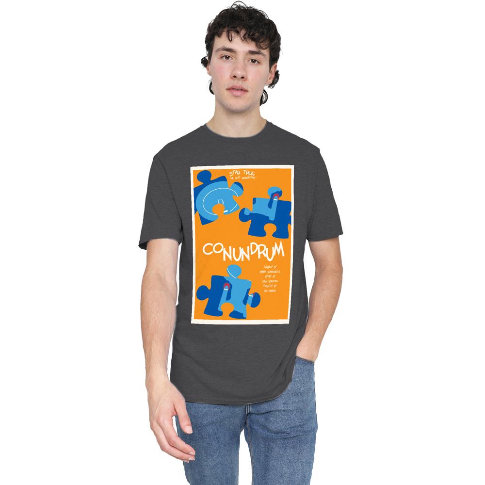 Charcoal - Lifestyle - Star Trek Unisex Adult The Next Generation Season 5 Episode 14 T-Shirt