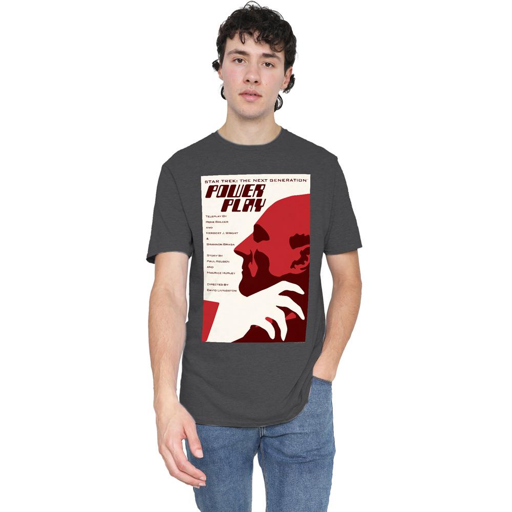 Charcoal - Lifestyle - Star Trek Unisex Adult The Next Generation Season 5 Episode 15 T-Shirt