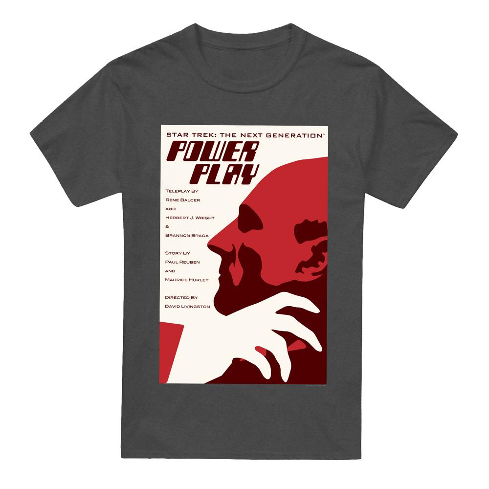Charcoal - Front - Star Trek Unisex Adult The Next Generation Season 5 Episode 15 T-Shirt