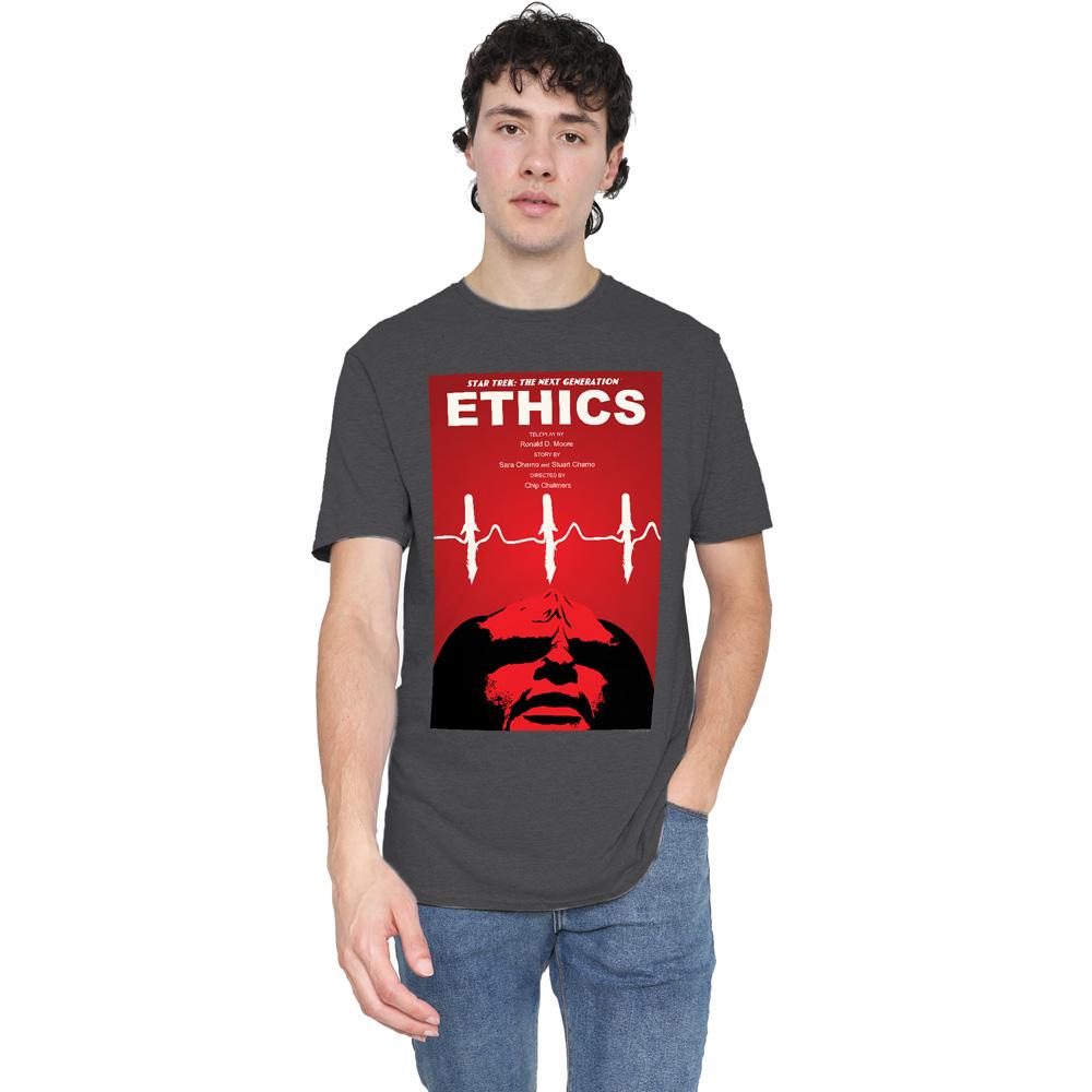 Charcoal - Lifestyle - Star Trek Unisex Adult The Next Generation Season 5 Episode 16 T-Shirt
