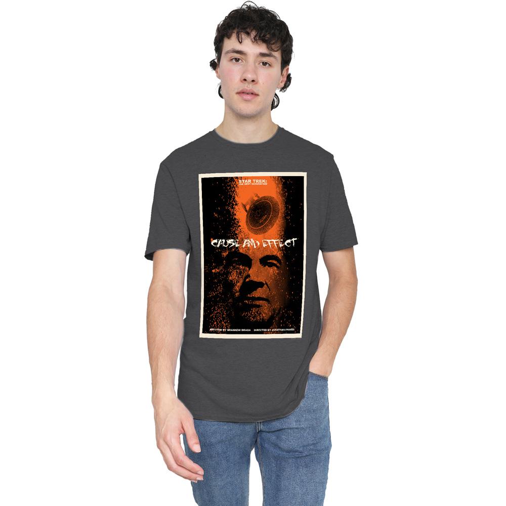 Charcoal - Lifestyle - Star Trek Unisex Adult The Next Generation Season 5 Episode 18 T-Shirt