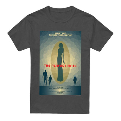 Charcoal - Front - Star Trek Unisex Adult The Next Generation Season 5 Episode 21 T-Shirt