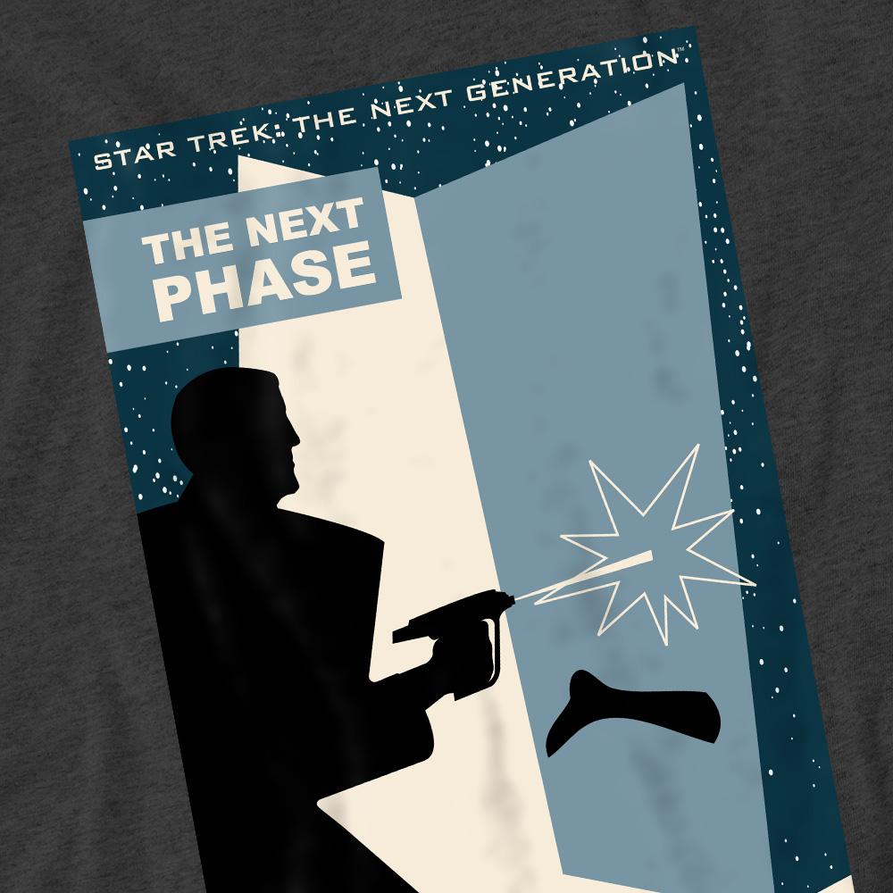 Charcoal - Pack Shot - Star Trek Unisex Adult The Next Generation Season 5 Episode 24 T-Shirt