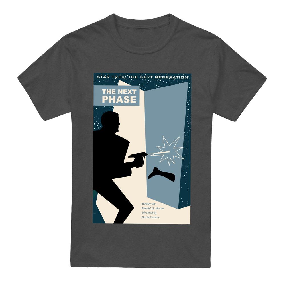 Charcoal - Front - Star Trek Unisex Adult The Next Generation Season 5 Episode 24 T-Shirt