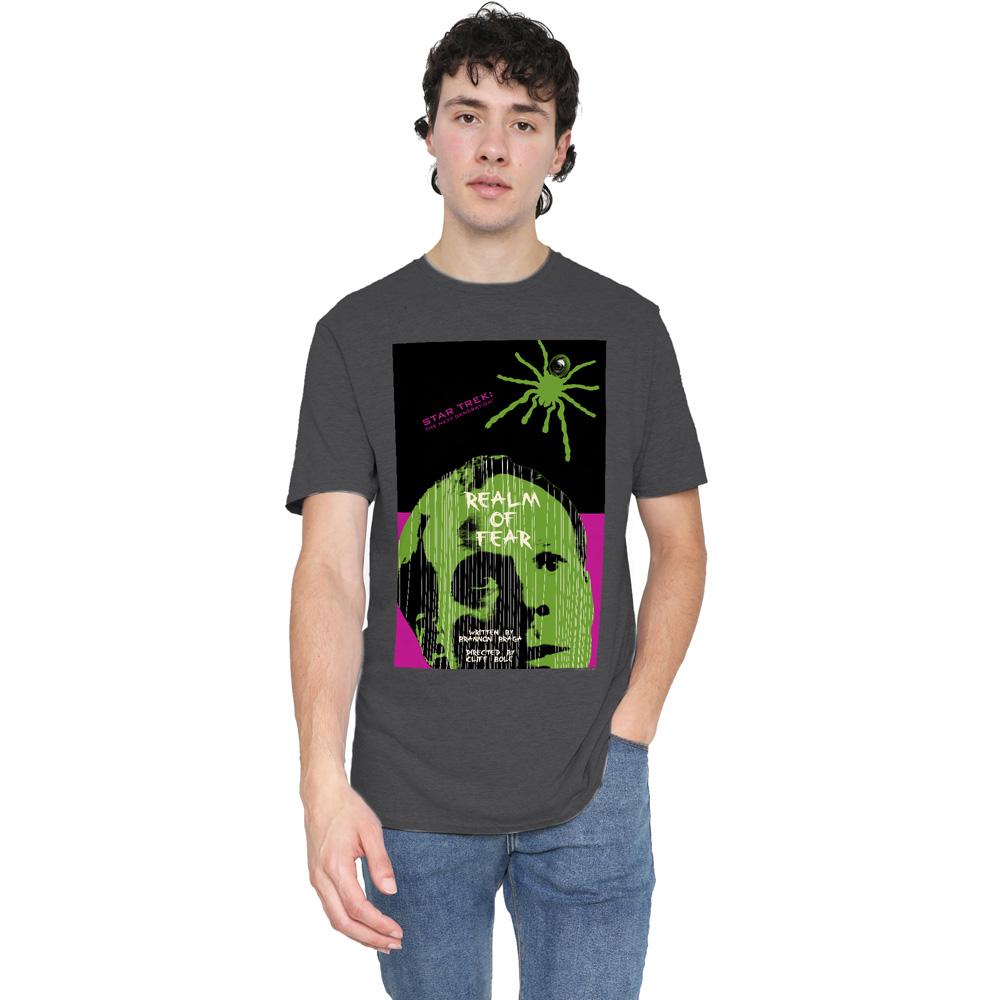 Charcoal - Lifestyle - Star Trek Unisex Adult The Next Generation Season 6 Episode 2 T-Shirt