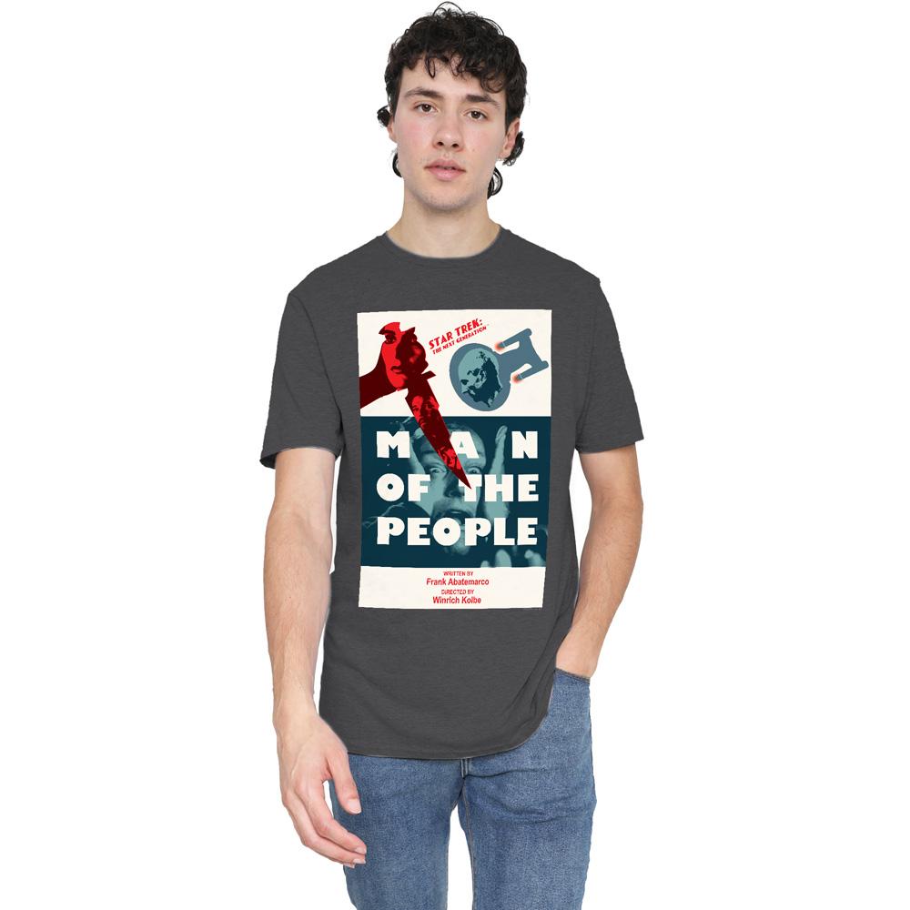 Charcoal - Lifestyle - Star Trek Unisex Adult The Next Generation Season 6 Episode 3 T-Shirt