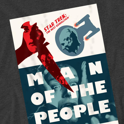 Charcoal - Pack Shot - Star Trek Unisex Adult The Next Generation Season 6 Episode 3 T-Shirt