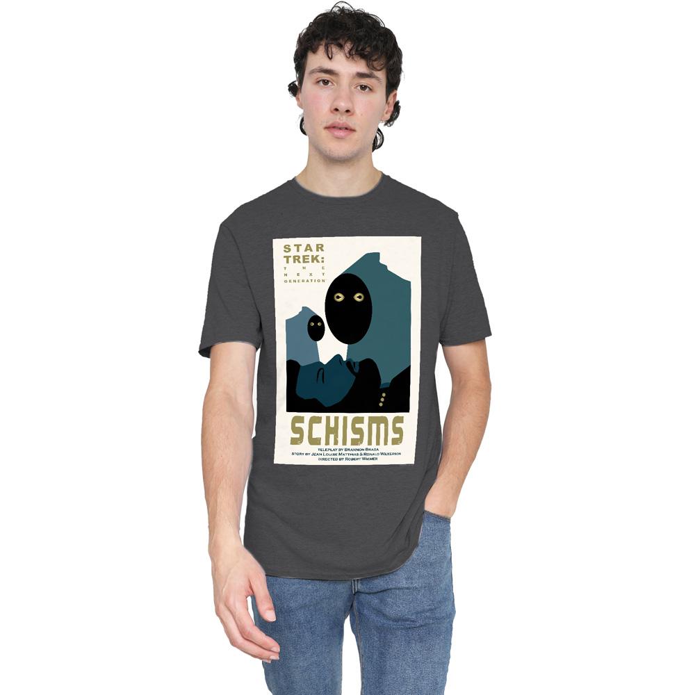 Charcoal - Lifestyle - Star Trek Unisex Adult The Next Generation Season 6 Episode 5 T-Shirt