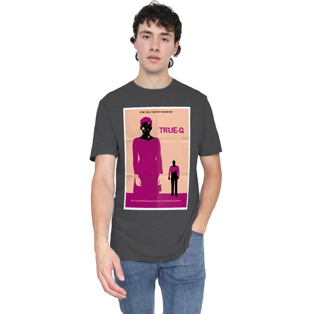 Charcoal - Lifestyle - Star Trek Unisex Adult The Next Generation Season 6 Episode 6 T-Shirt
