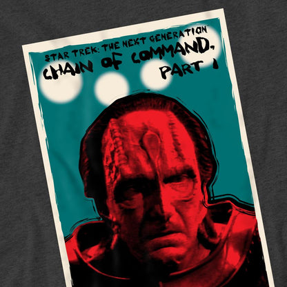 Charcoal - Pack Shot - Star Trek Unisex Adult The Next Generation Season 6 Episode 10 T-Shirt