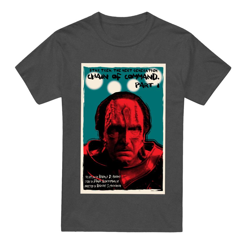 Charcoal - Front - Star Trek Unisex Adult The Next Generation Season 6 Episode 10 T-Shirt